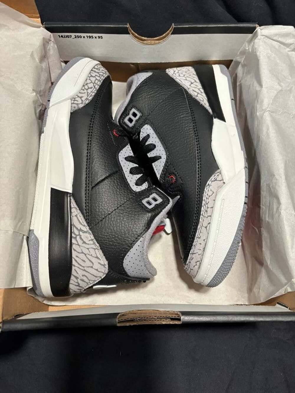 Air Jordan 3 black cement